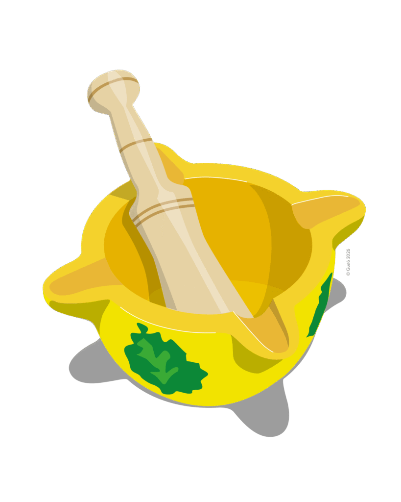 Mortero de cocina