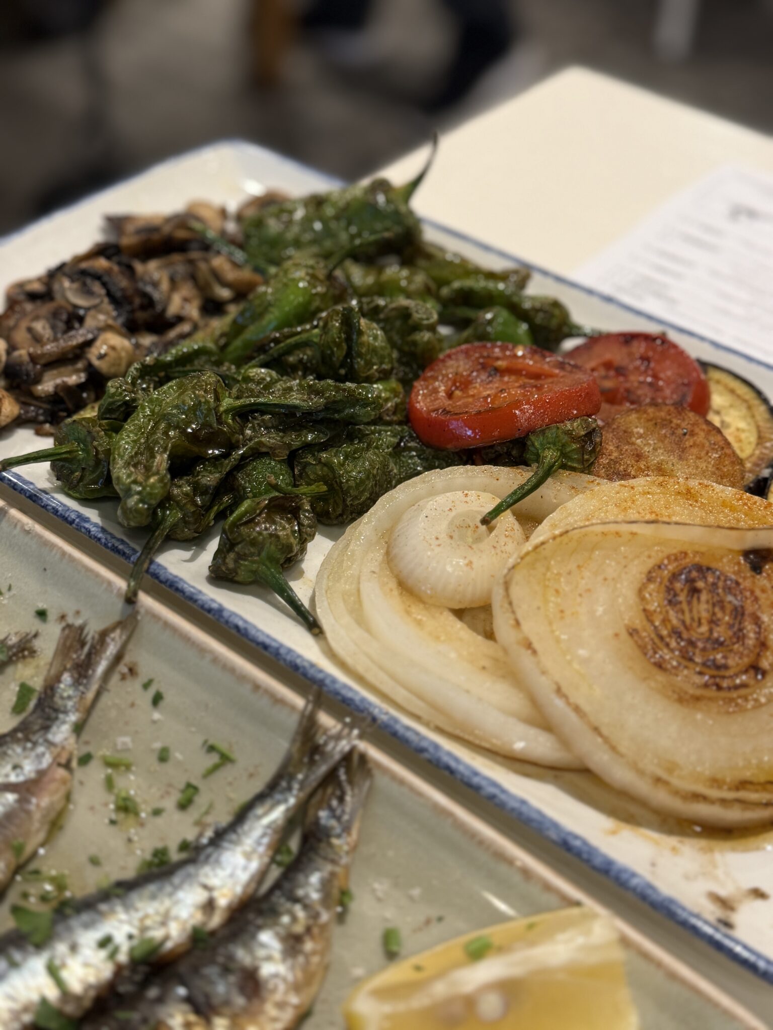 Verduras a la brasa